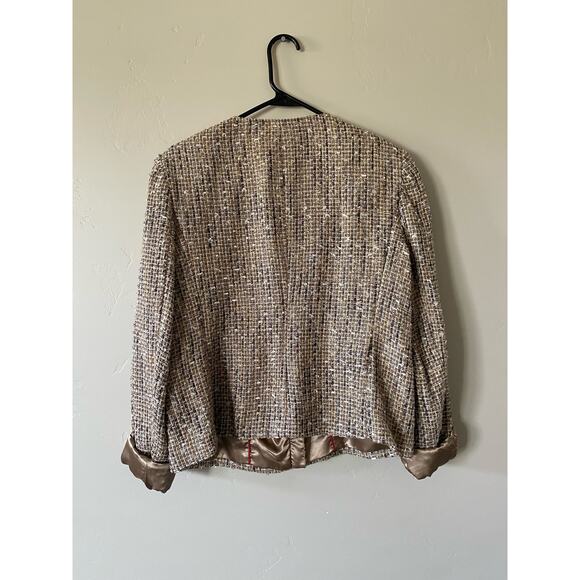 Talbots Size 12 Tweed Blazer - Picture 2 of 6